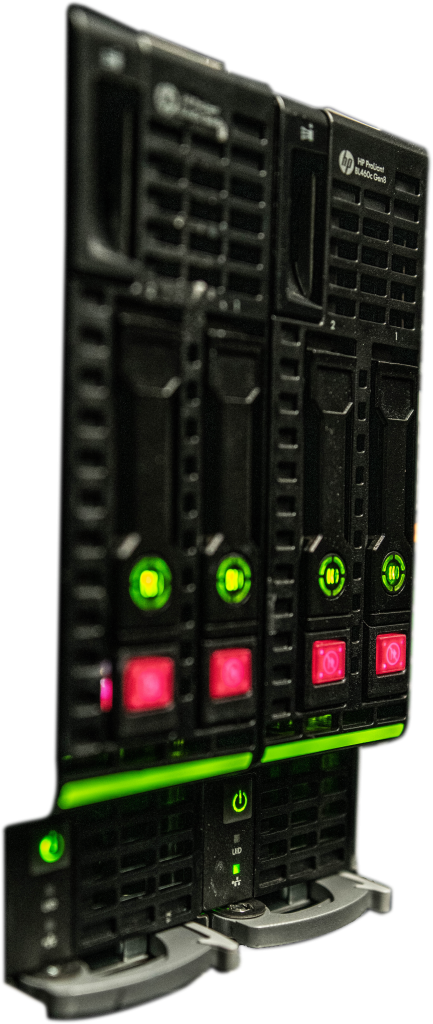 Blade Servers Managed Data Center Racks